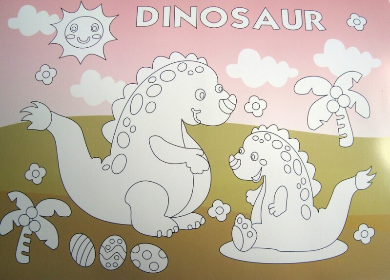 20050-7 EVA velký DINOSAURUS